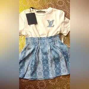 LV dress for infants
